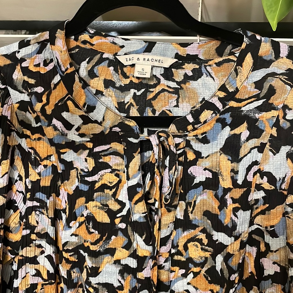 Zac & Rachel -Colourful Printed Top